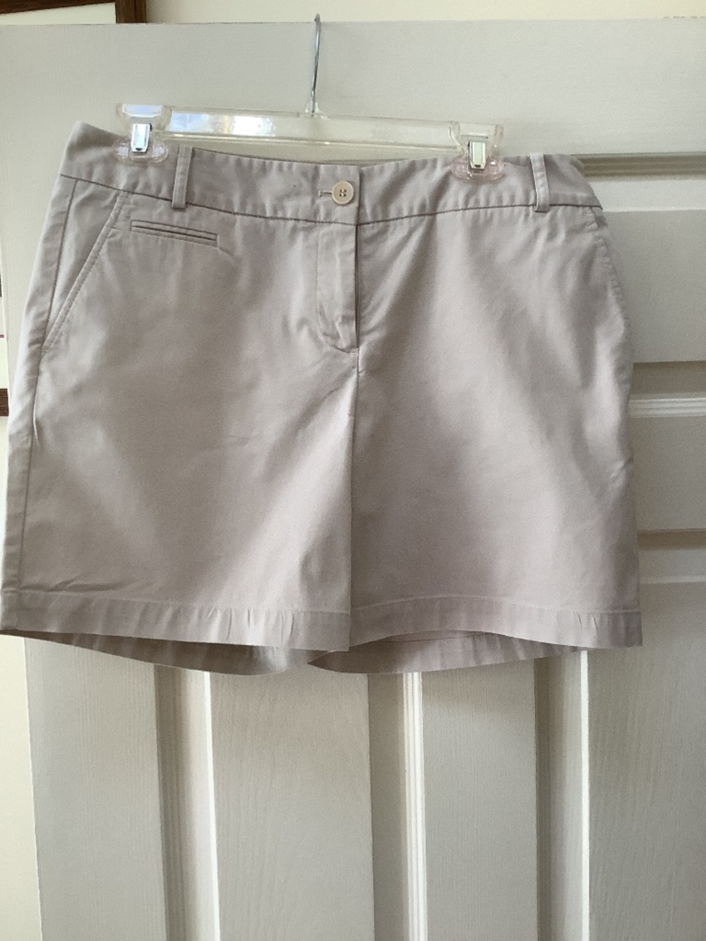 Talbots beige shorts. Size 8P
